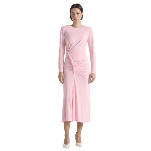Cue Twist Midi Dress
